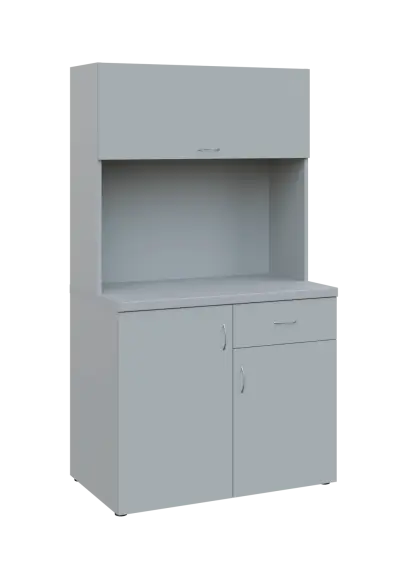 KUCH - SIMPLE 3 kuchyňka s výklopem (bez vybavení), 1800x1000x6000 mm, šedá